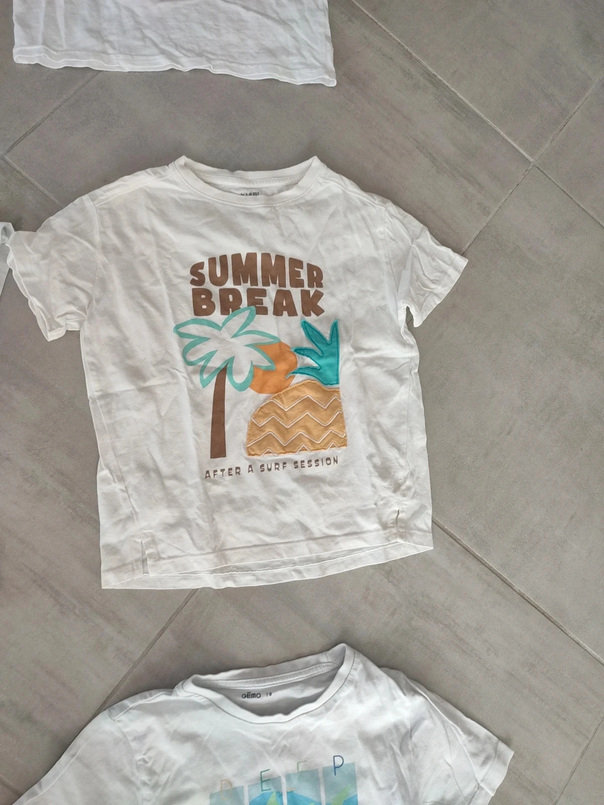 Lot de 8 camisetas de manga corta para niño de 8 años – photo 6